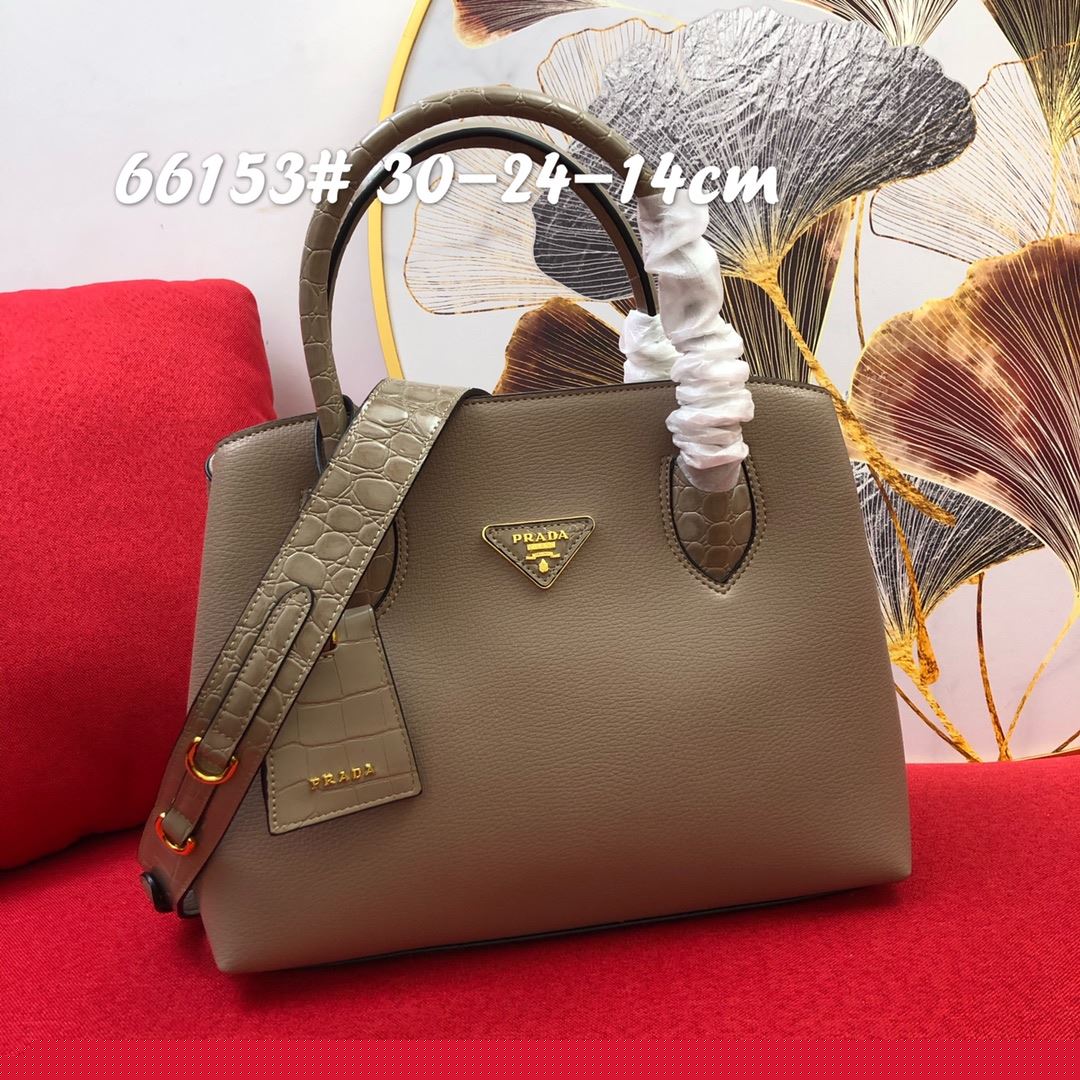 Pra*a top handle bags